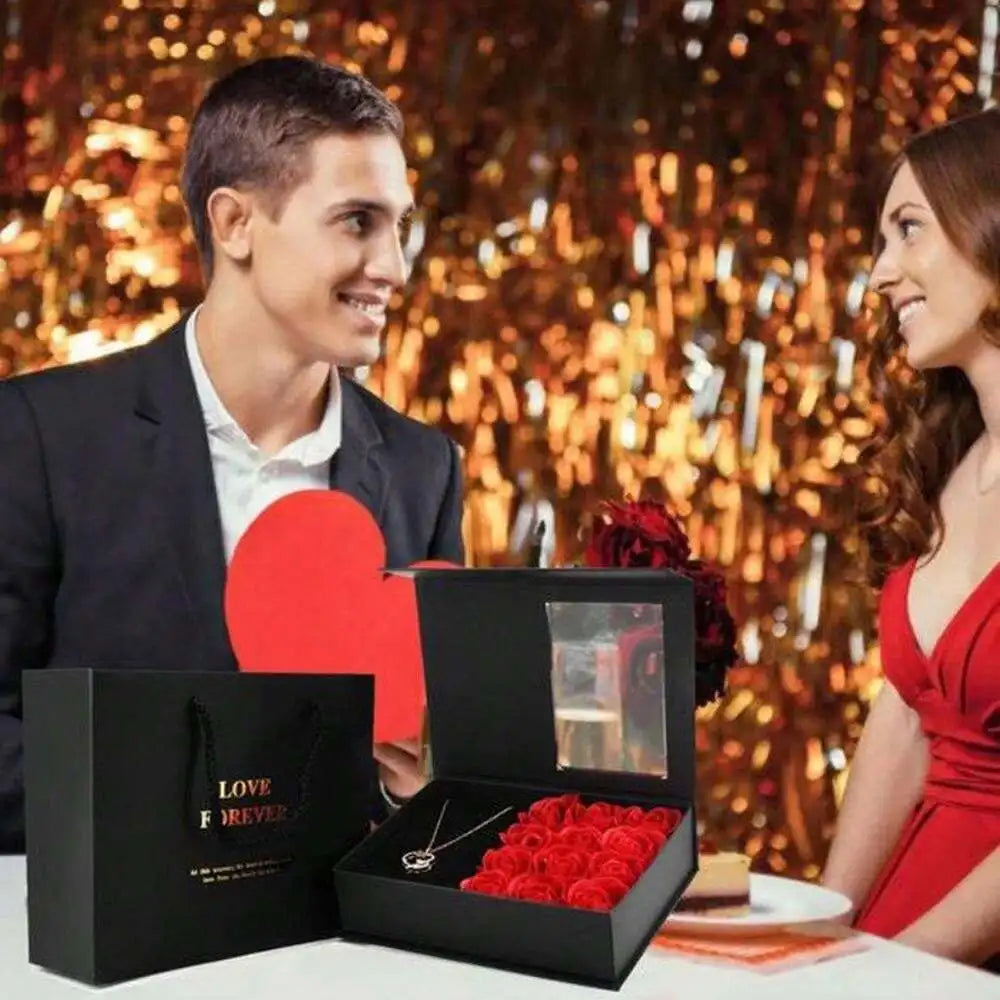 Eternal Rose Gift Box – Den Ultimate Gaveopplevelse